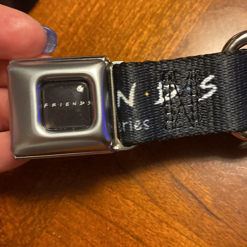 🎉Buckle-Down Dog collar “Friends” the television show.